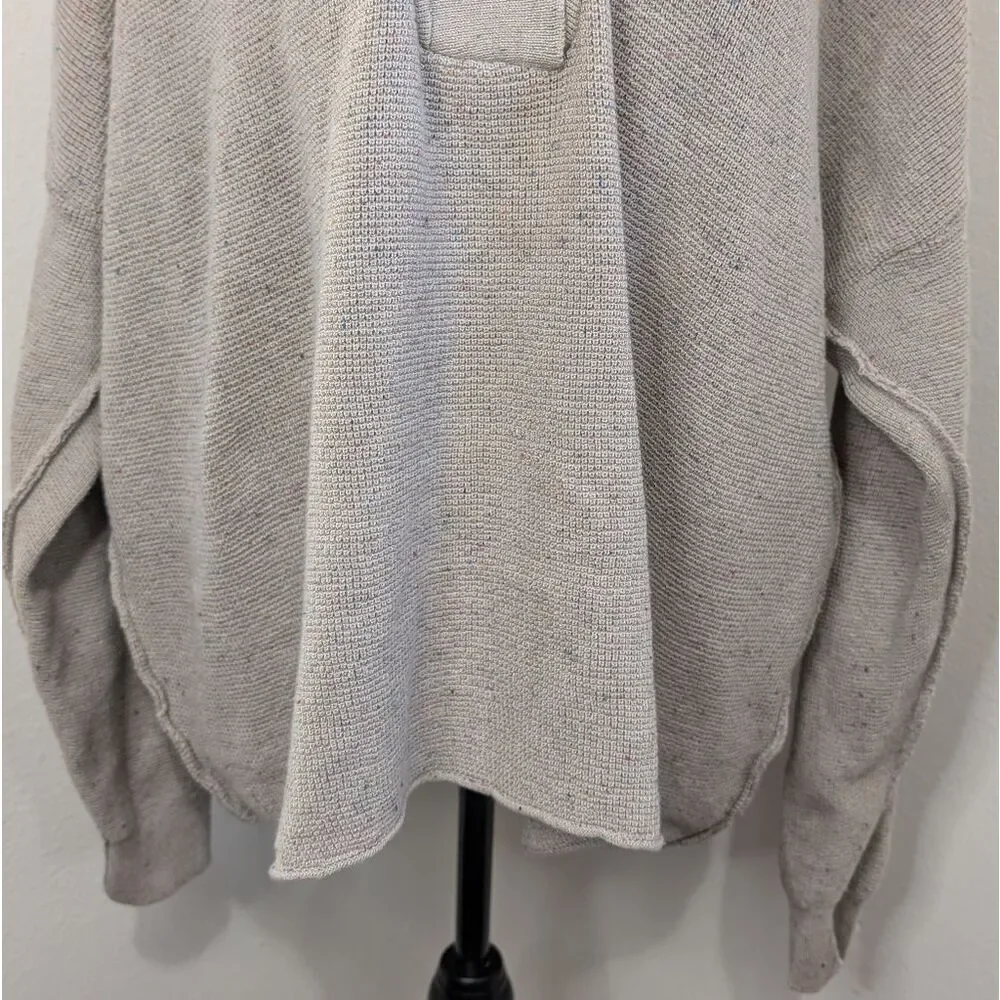 Daily Practice Top Sweater 1X Athleisure Lounge Cozy Chill Neutral Earthy